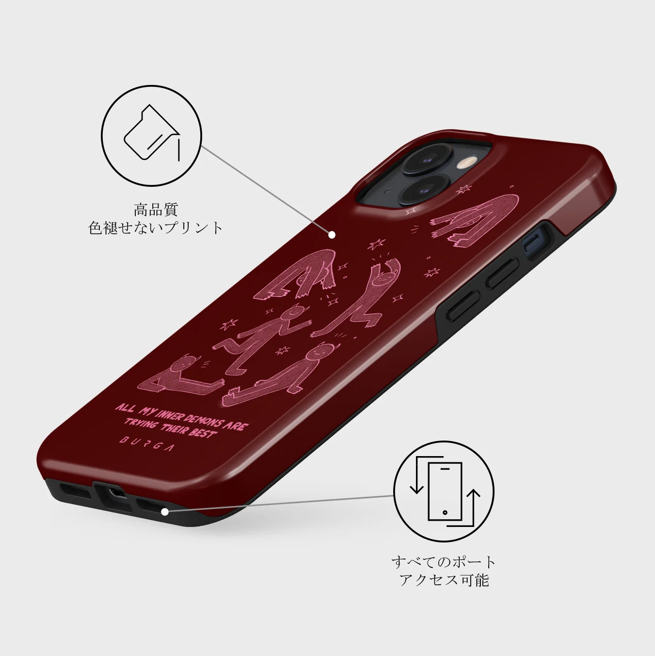 Inner Demons - iPhone 13 Mini ケース