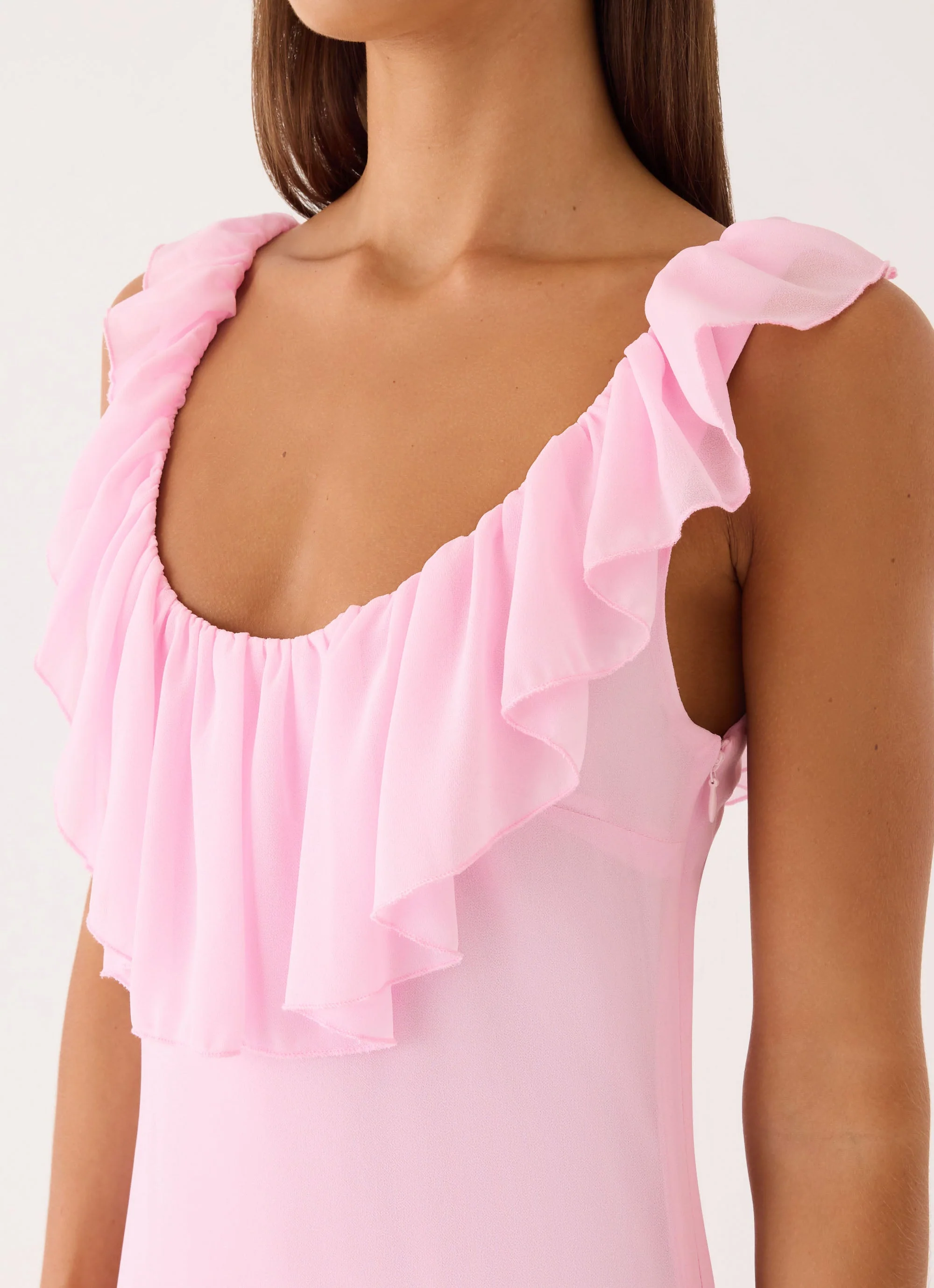 Something Inbetween Maxi Dress - Blushing Pink - luluinthesky