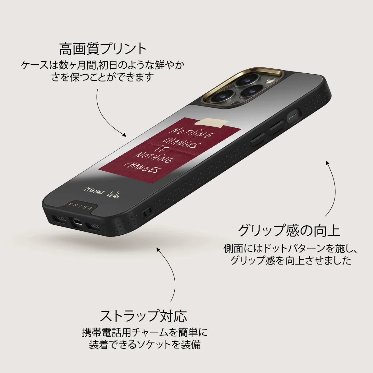 Nothing Changes - iPhone 12 Pro ケース