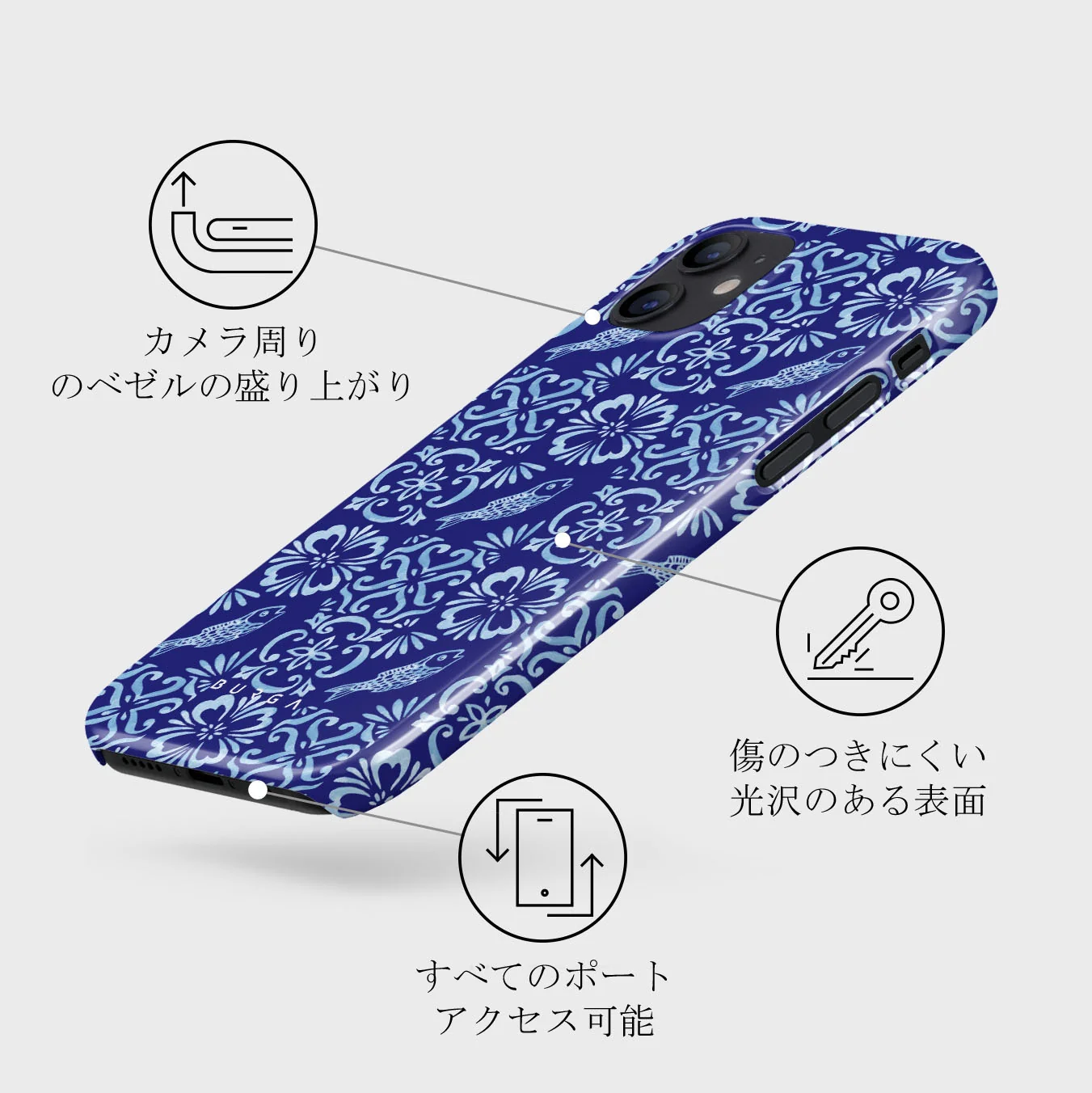 Lisboa - iPhone 12 Mini ケース