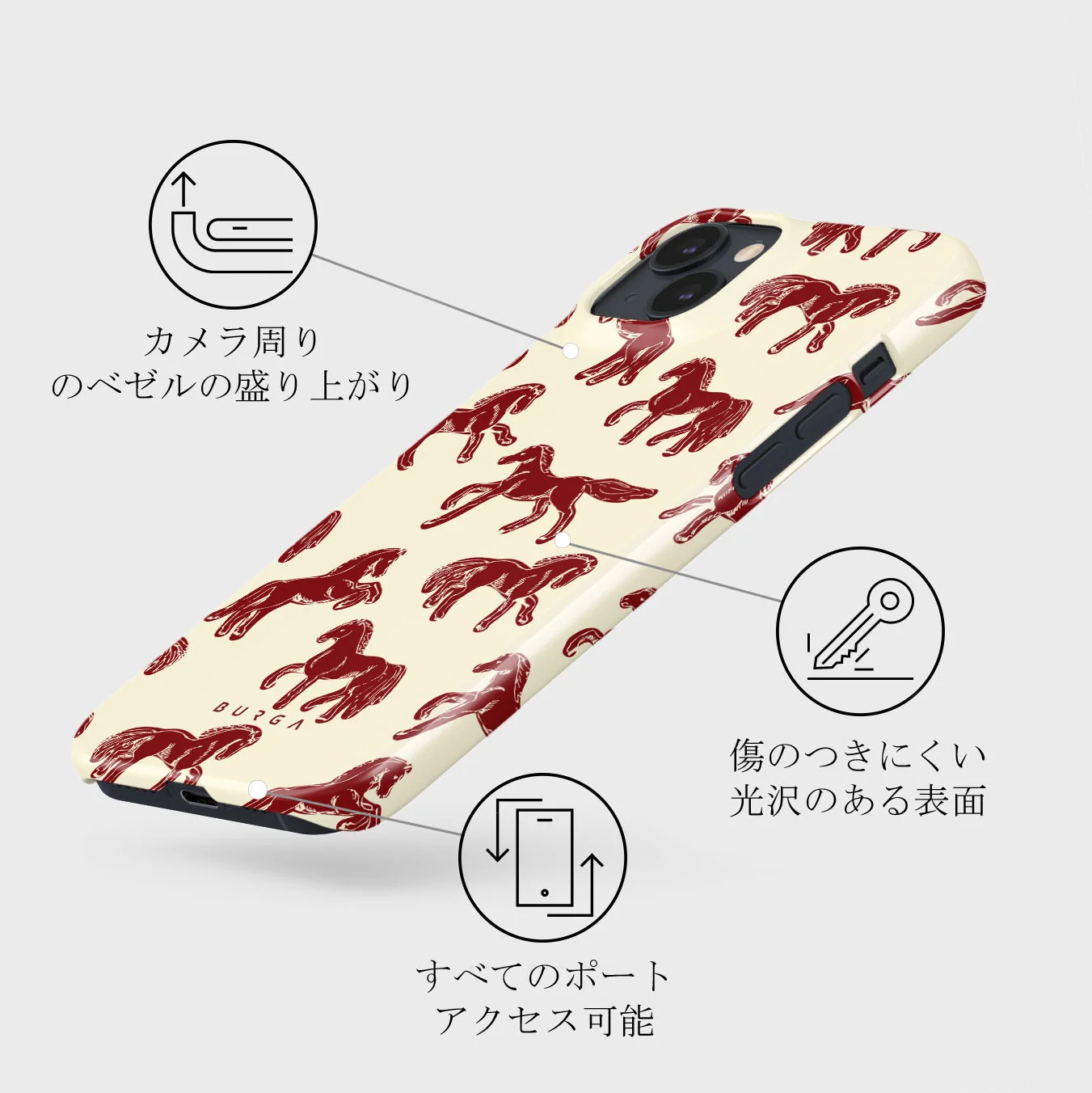 Mustang - iPhone 13 Mini ケース