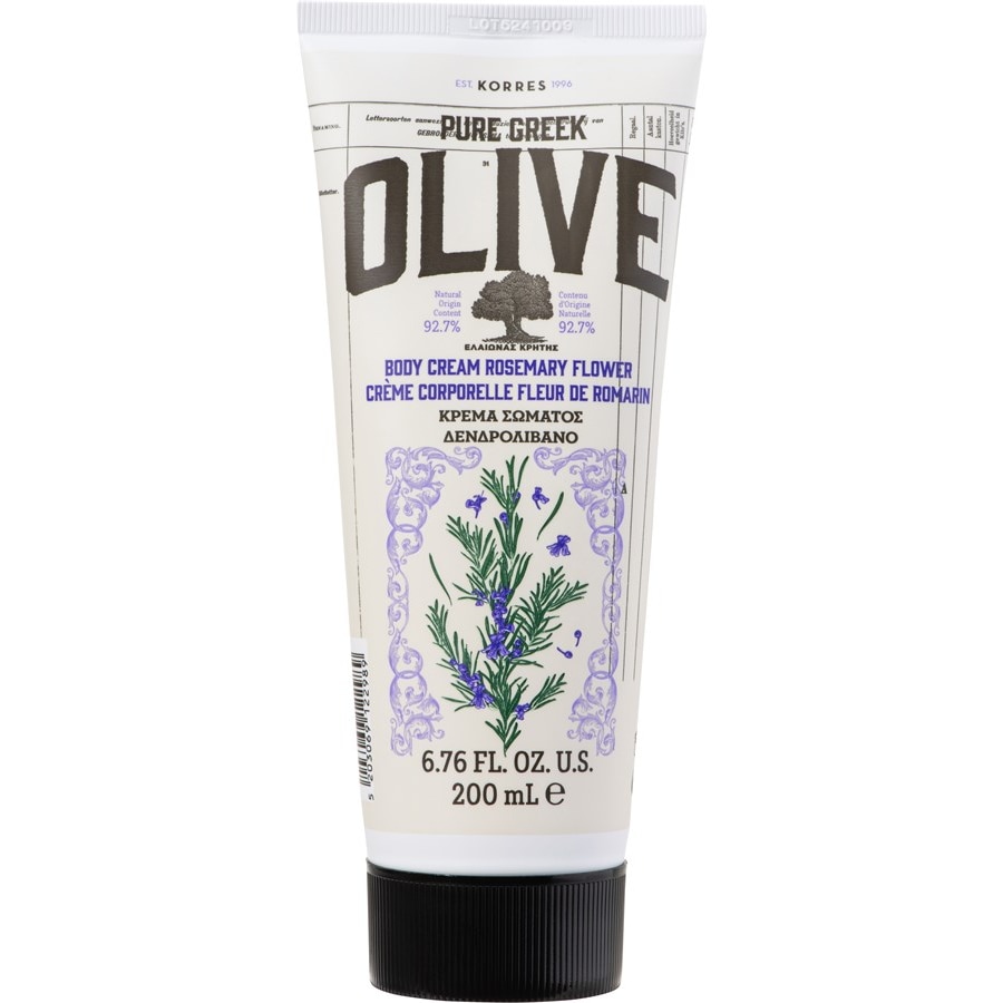 Korres Pure Greek Olive Oliwkowy krem do ciała z kwiatem rozmarynu