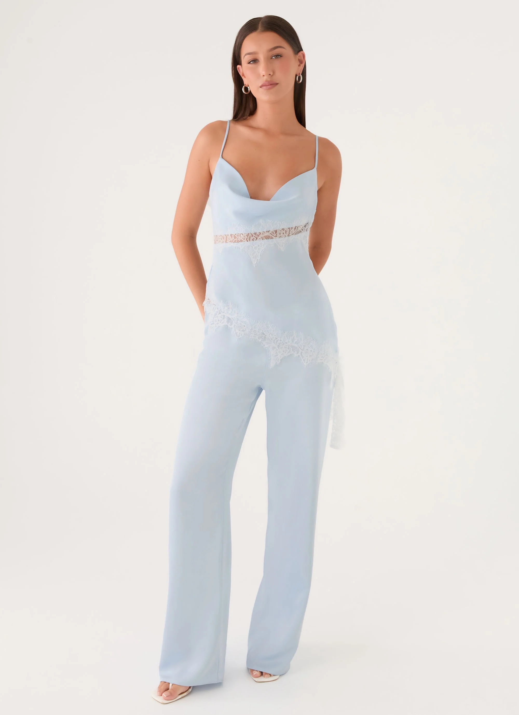 Deacon Low Rise Pants - Blue