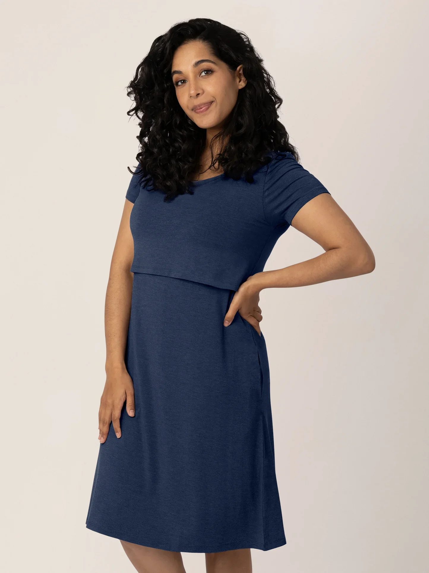 Eleanora Bamboo Maternity & Nursing Dress