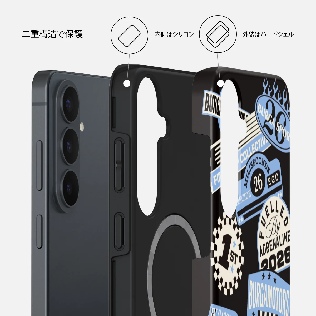 Finish Line - Samsung Galaxy S26 FE ケース