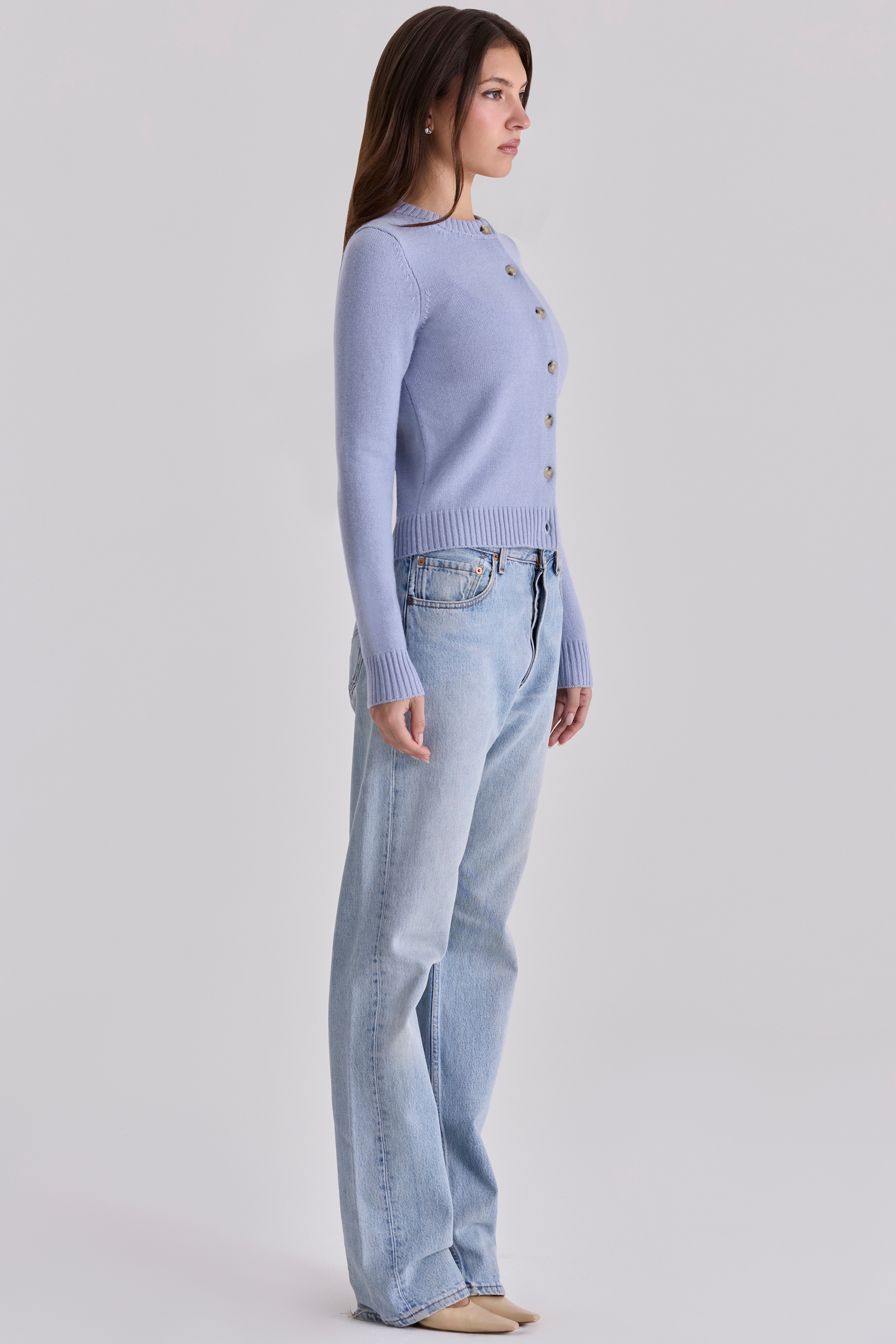 Bluebell Cashmere + Merino Wool Cardigan
