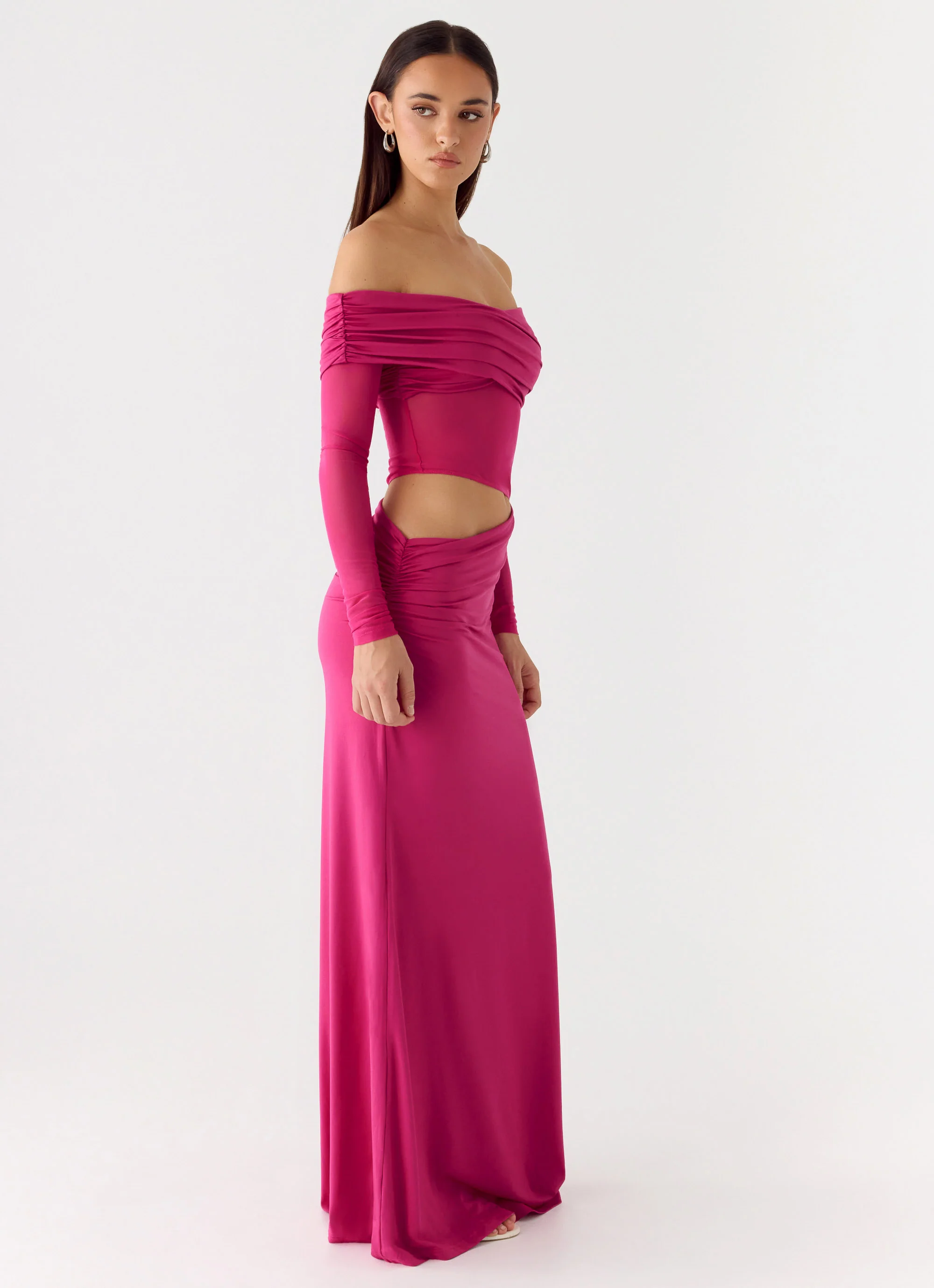 Kerli Maxi Dress - Fuchsia