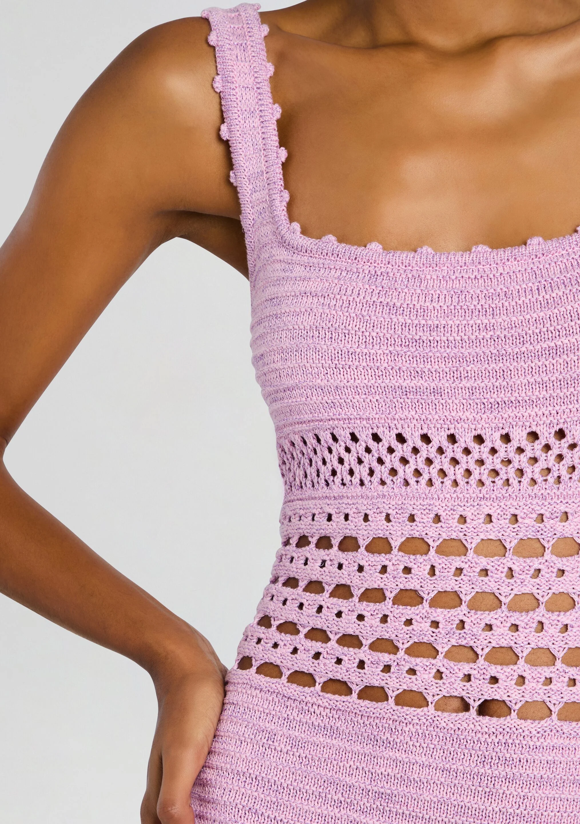 Avril Knit Crochet Dress