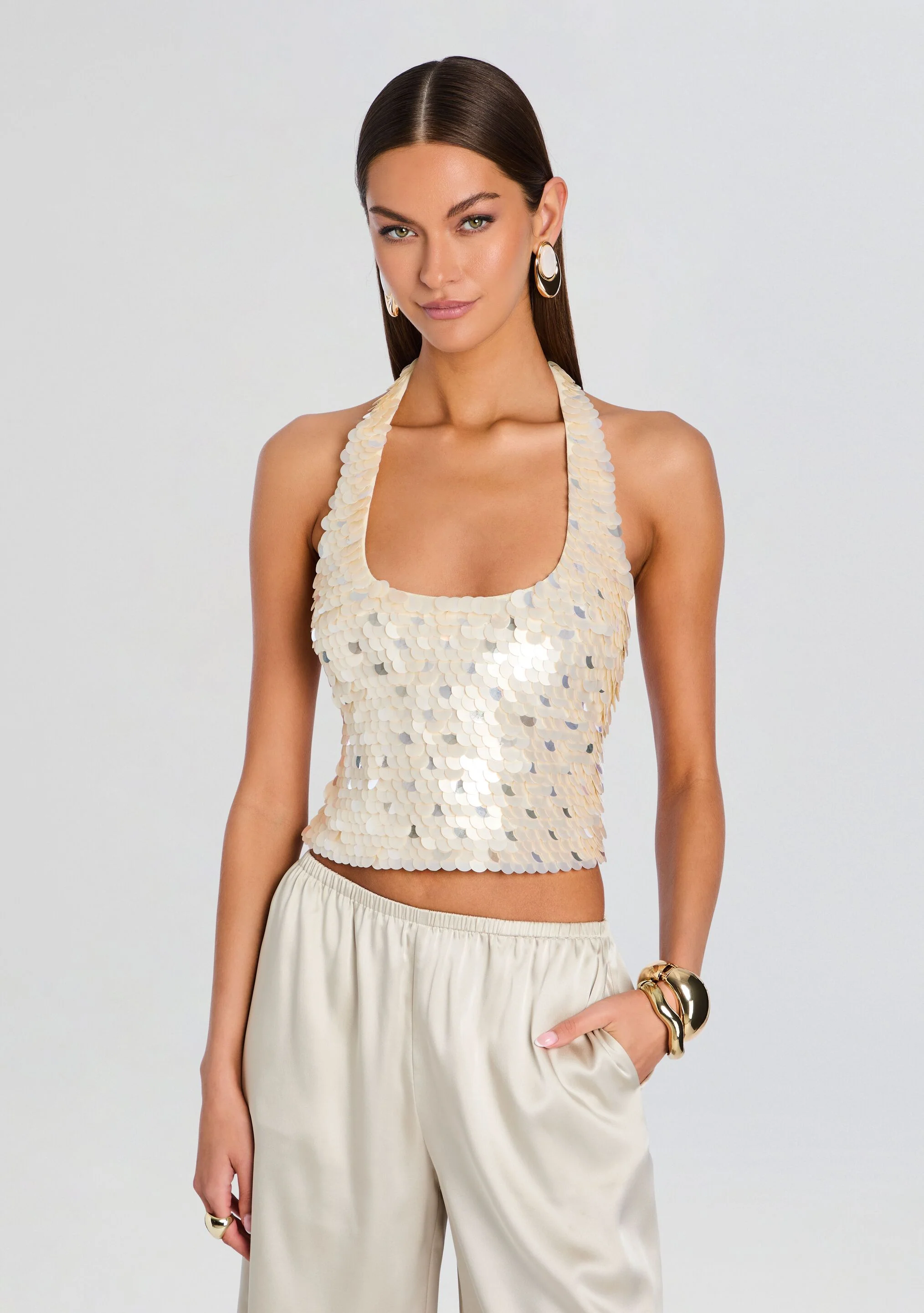 Avriel Embellished Top