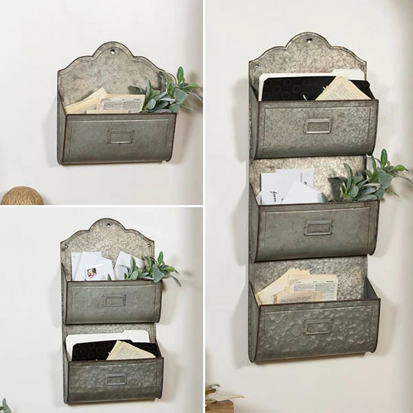 Scalloped Edge Wall Cubby