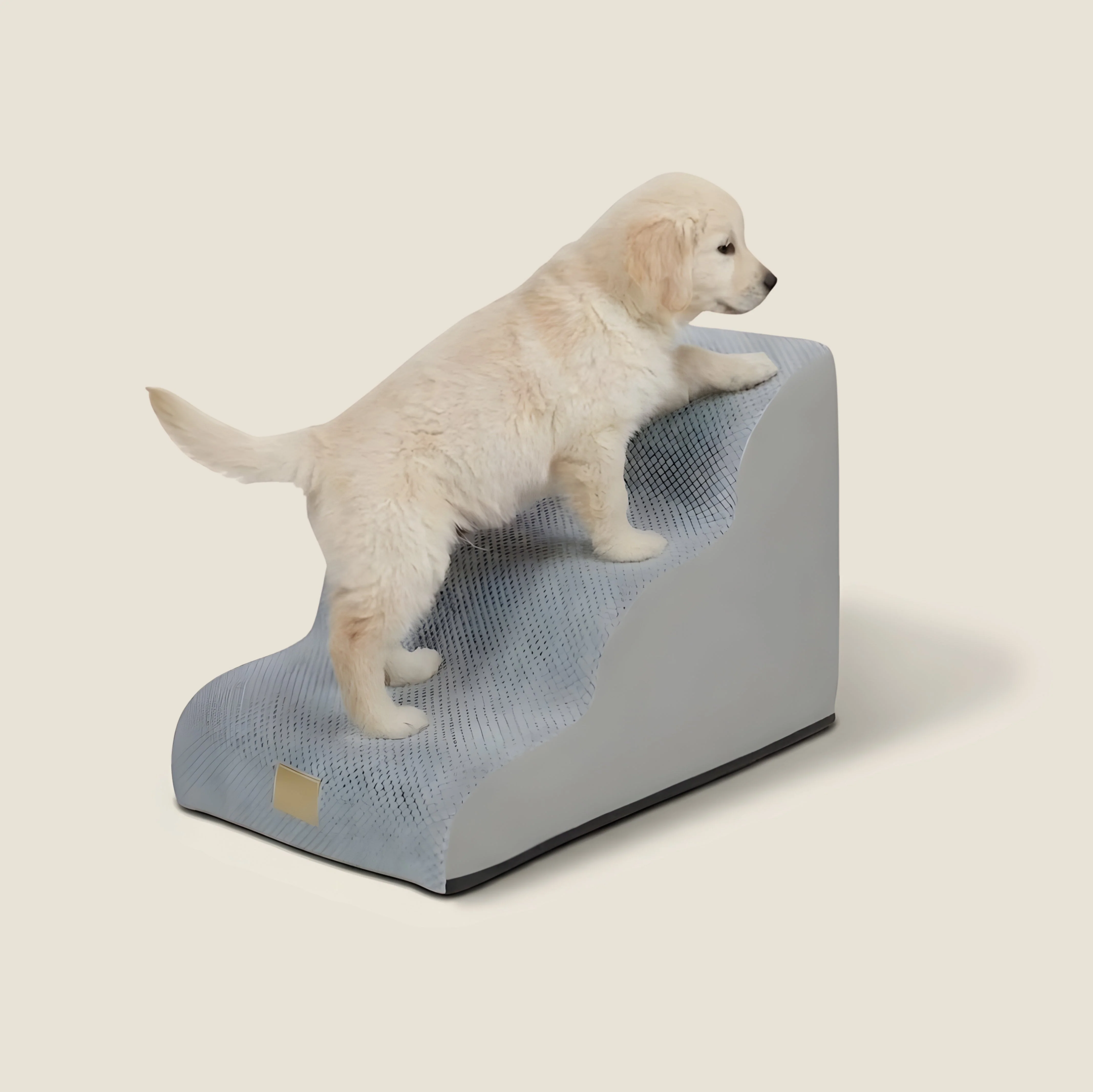 Rounded Orthopedic Dog Stairs