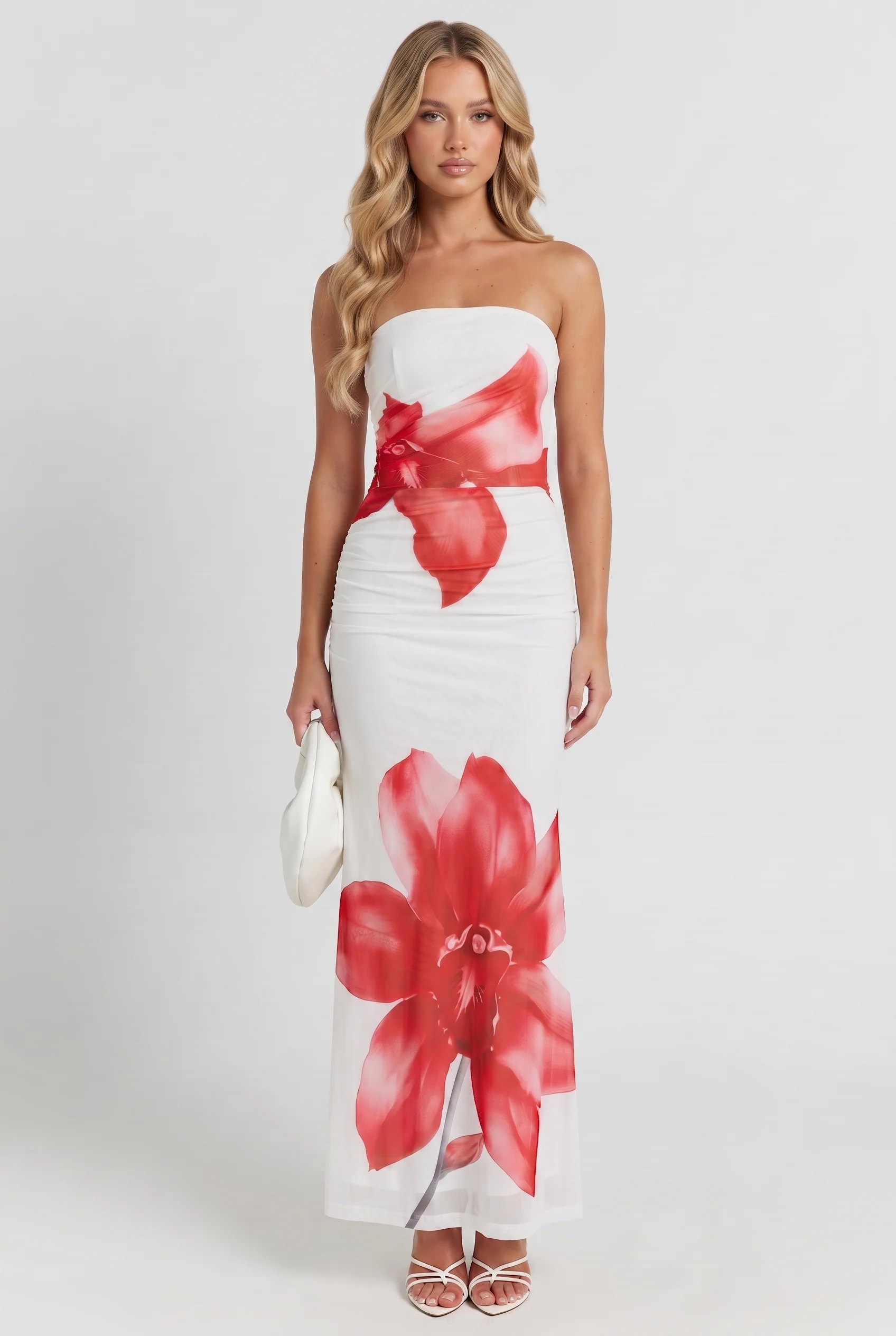 Villa Arrival Floral Maxi Dress