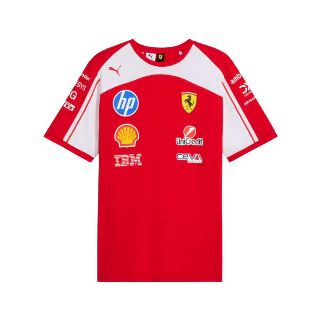 PUMA Scuderia Ferrari Tee Men Replica Jersey Red 713831 01