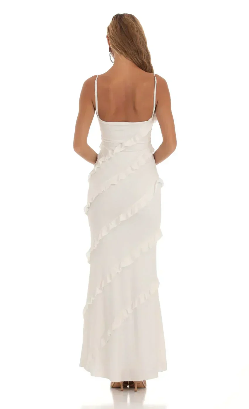 Ruffle Maxi Dress