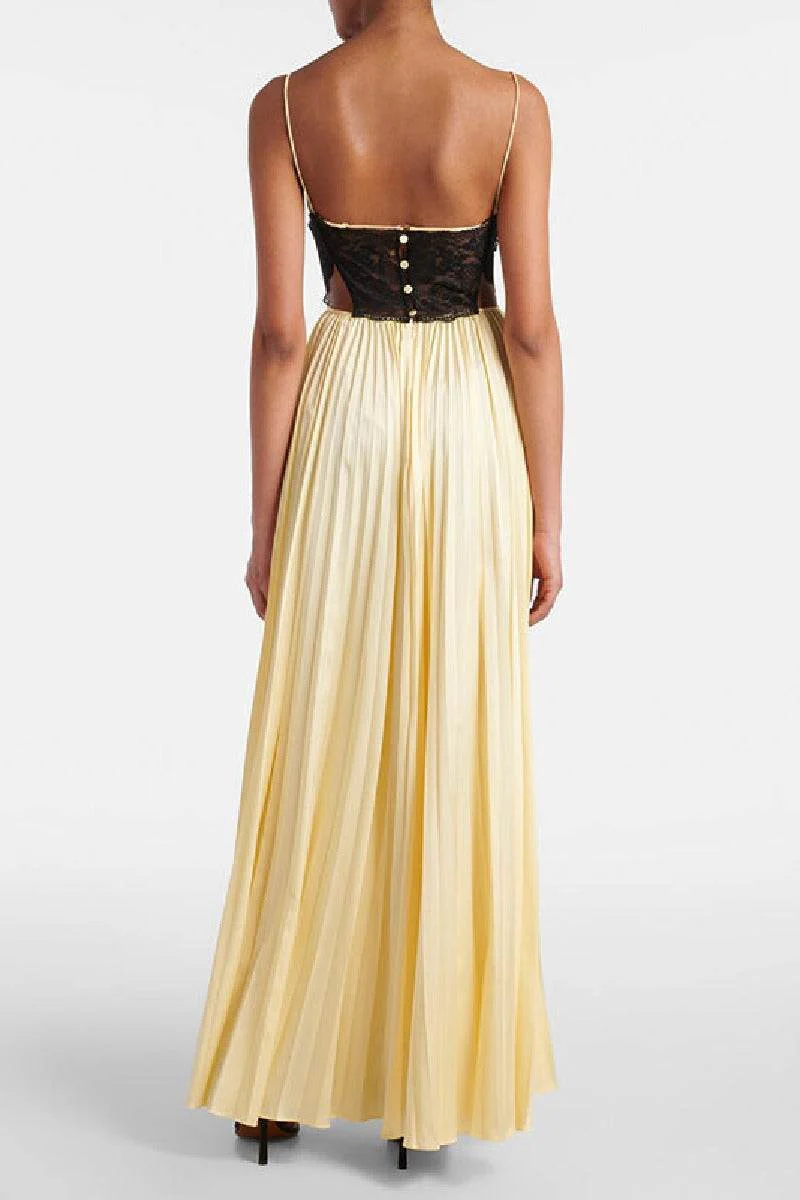 A-line Maxi Satin Formal Evening Dresses 911216703410