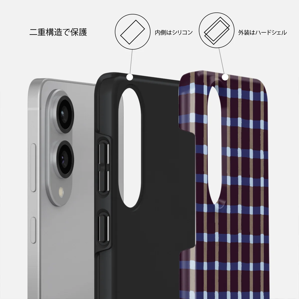 Crosscheck - Samsung Galaxy S25 Edge ケース