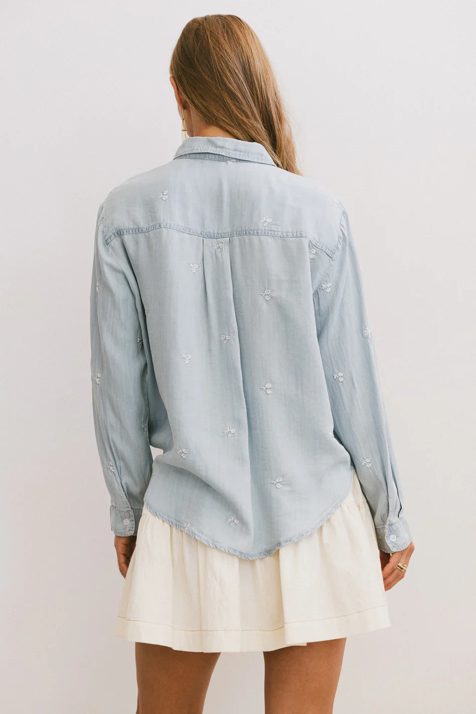 Cody Embroidered Button Up