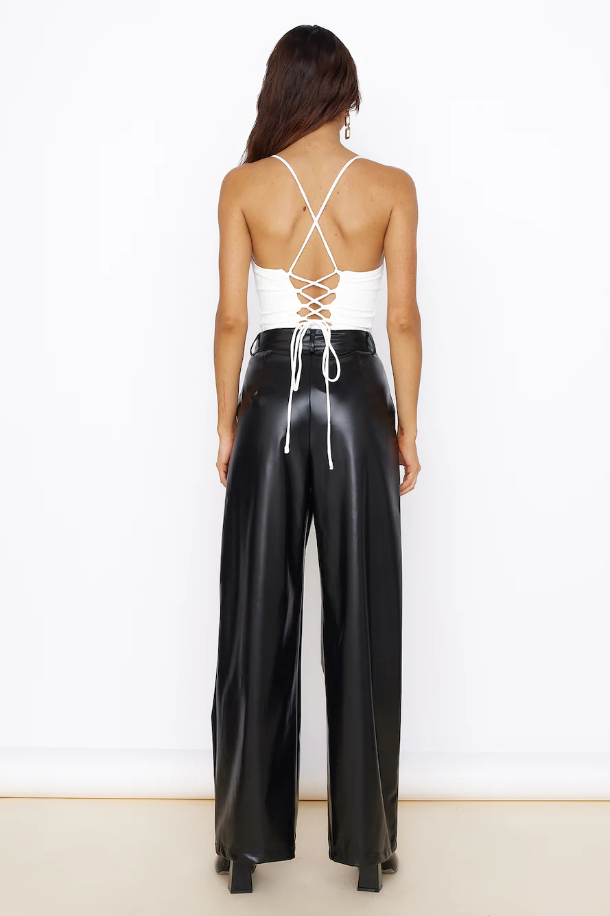 Blooming Garden Pants Black
