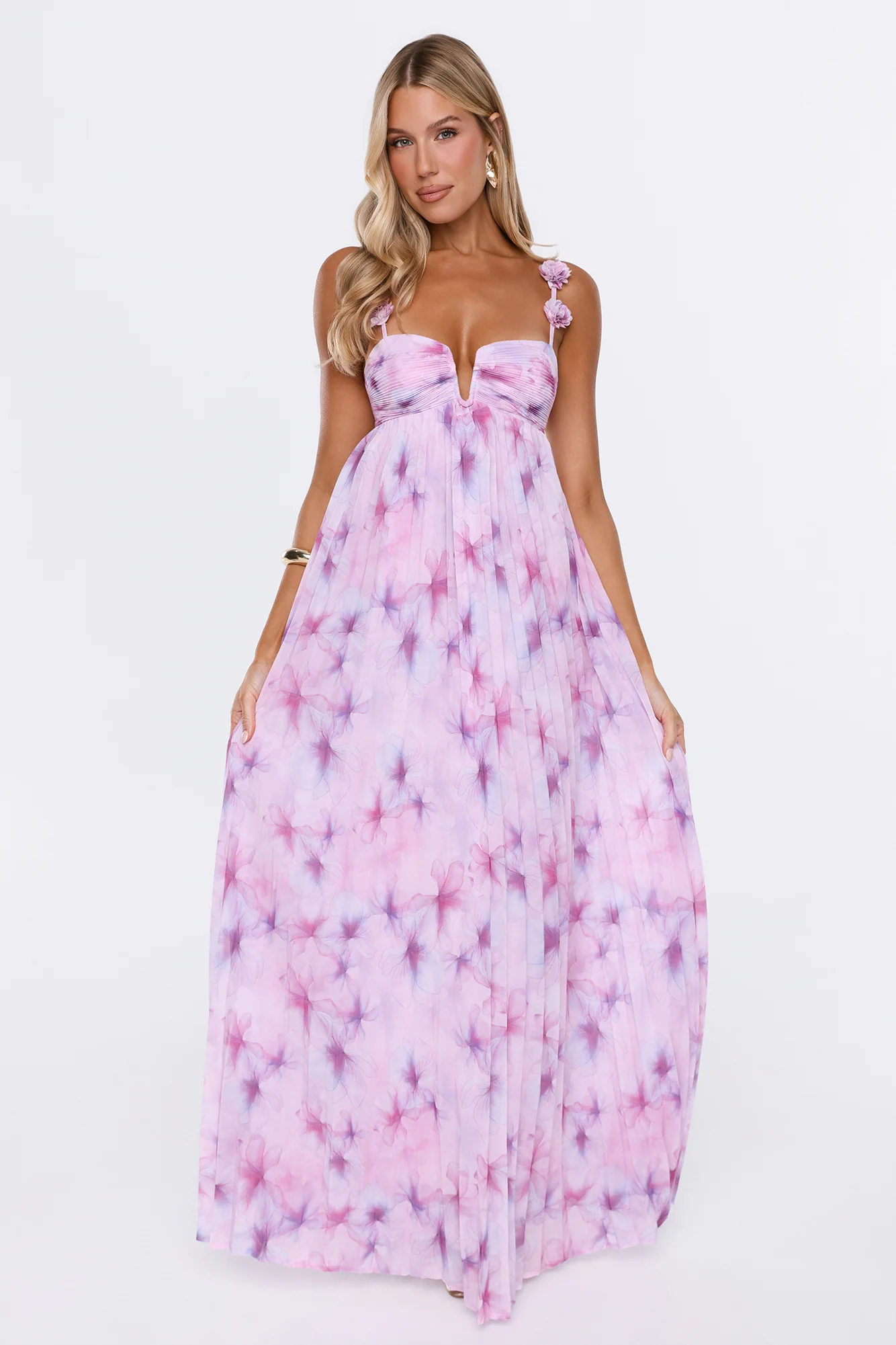 Capture Your Heart Maxi Dress Pink