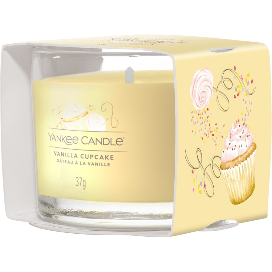 Yankee Candle Świeca wotywna w szkle Vanilla Cupcake