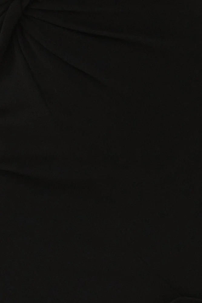 Night Shine Midi Dress Black