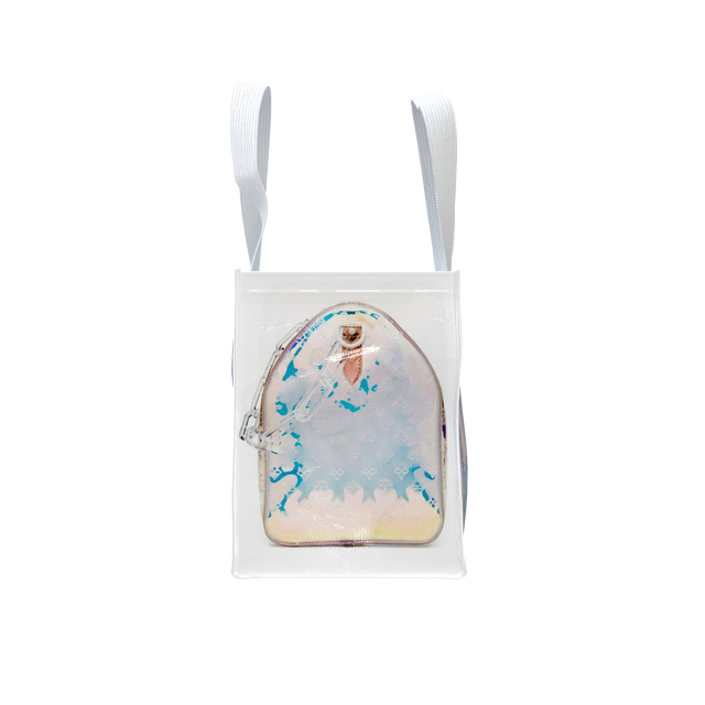 Tita Virgilia Duffle Grocery Bag Iridescent Large