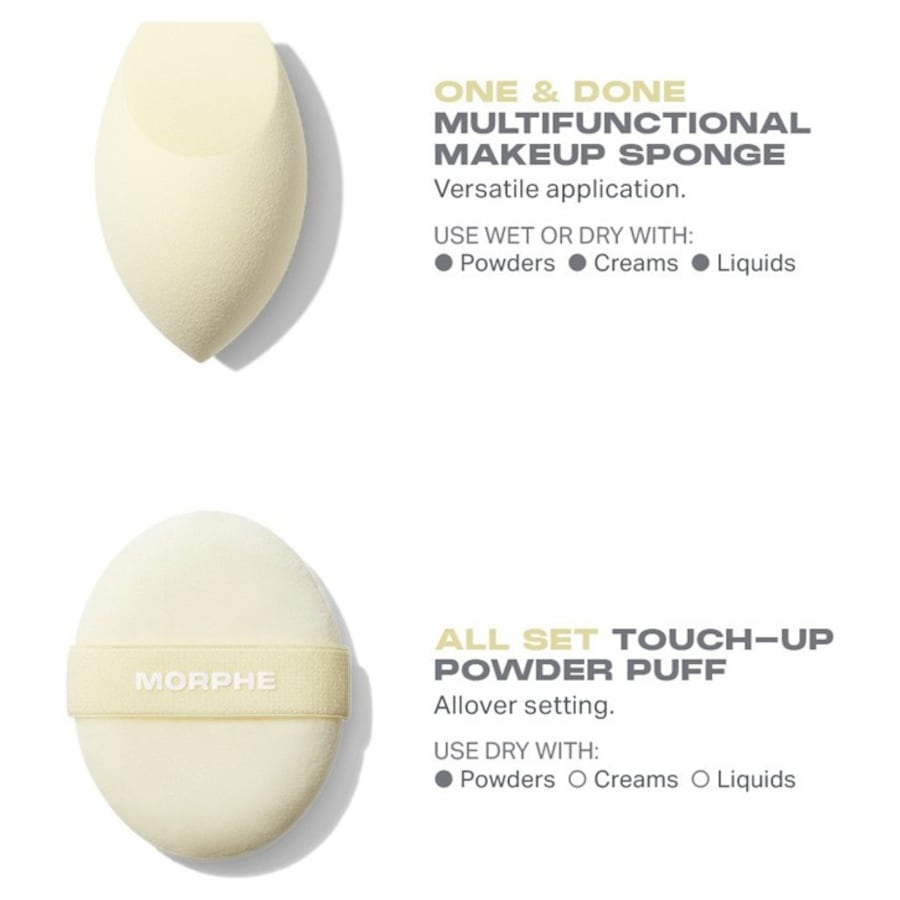 Morphe Gąbki Buttery Blends Tool Duo