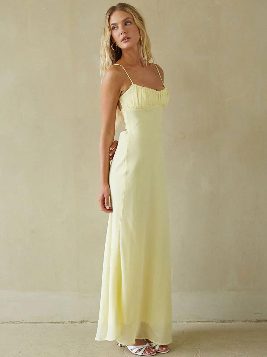 McKall Chiffon Maxi Dress - luluinthesky