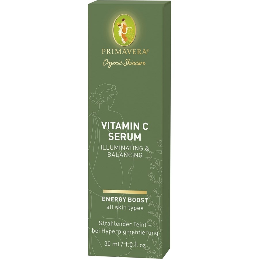 Primavera Energy Boost Rozświetlające i równoważące serum z witaminą C