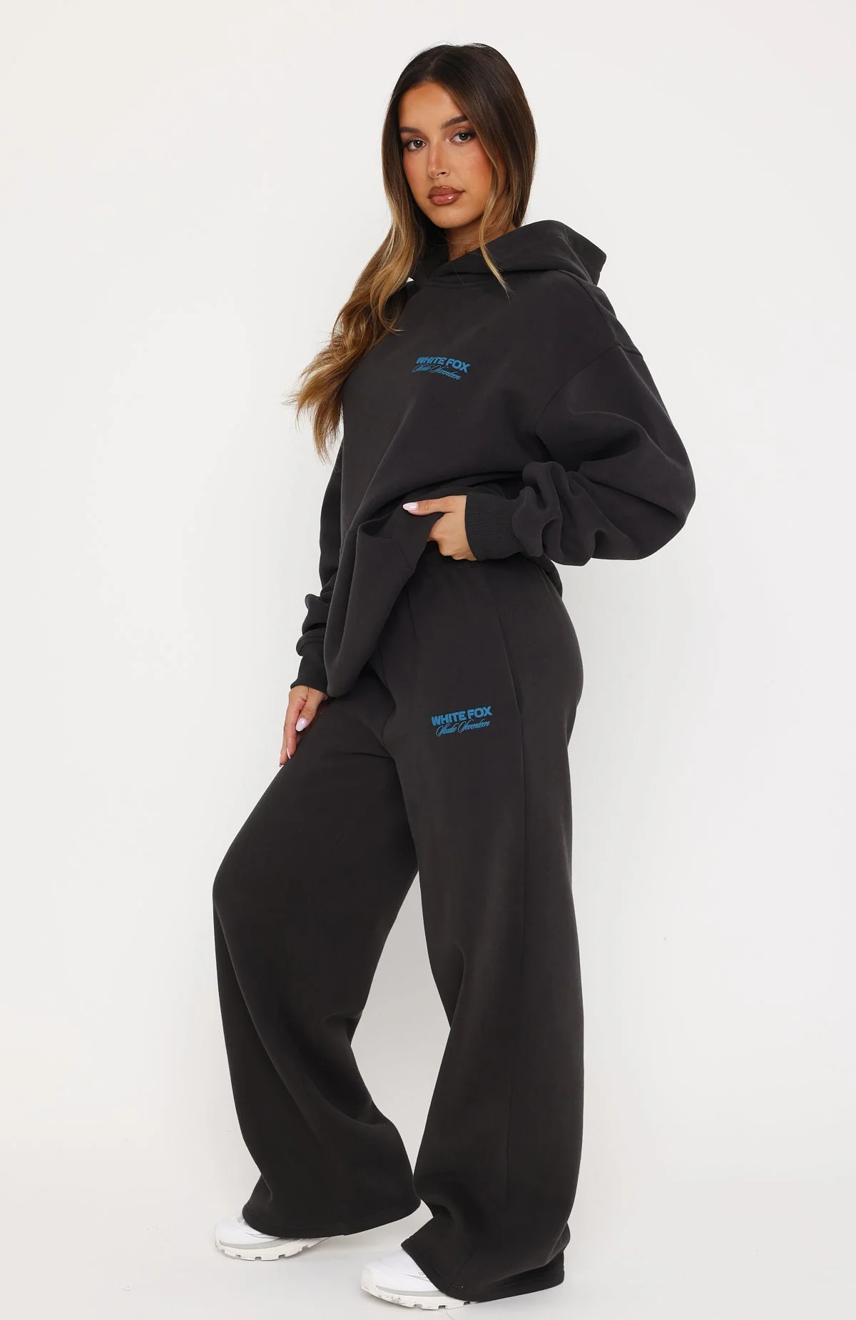 Studio 17 Tallulah Wide Leg Sweatpants Charcoal
