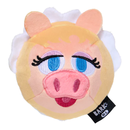 The Muppet Kermit & Miss Piggy Super Chewer Bundle Durable Multi-Part Dog Toy