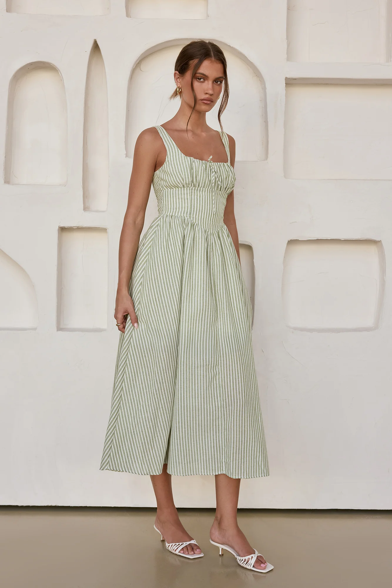 Reasons Why Midi Dress Sage - luluinthesky