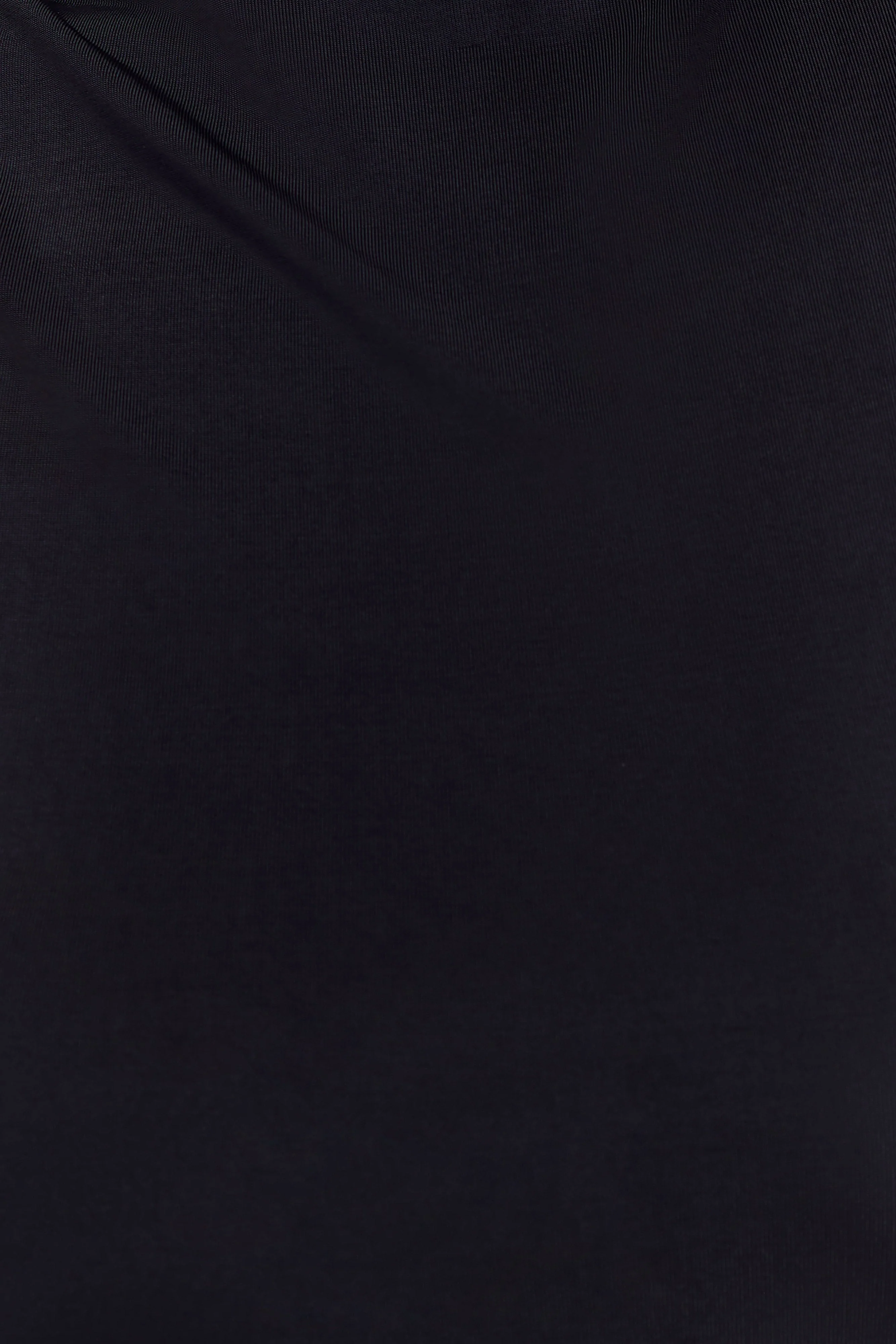 Kiyah Slinky Cut Out Maxi Dress - Black