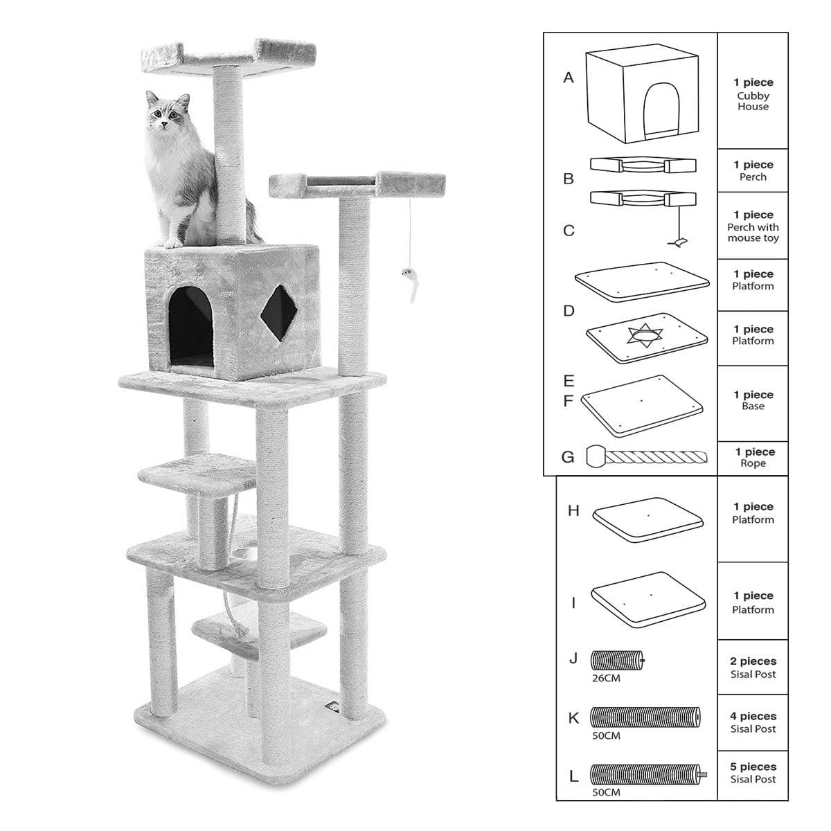 Replacement Parts For Cat Tree 78