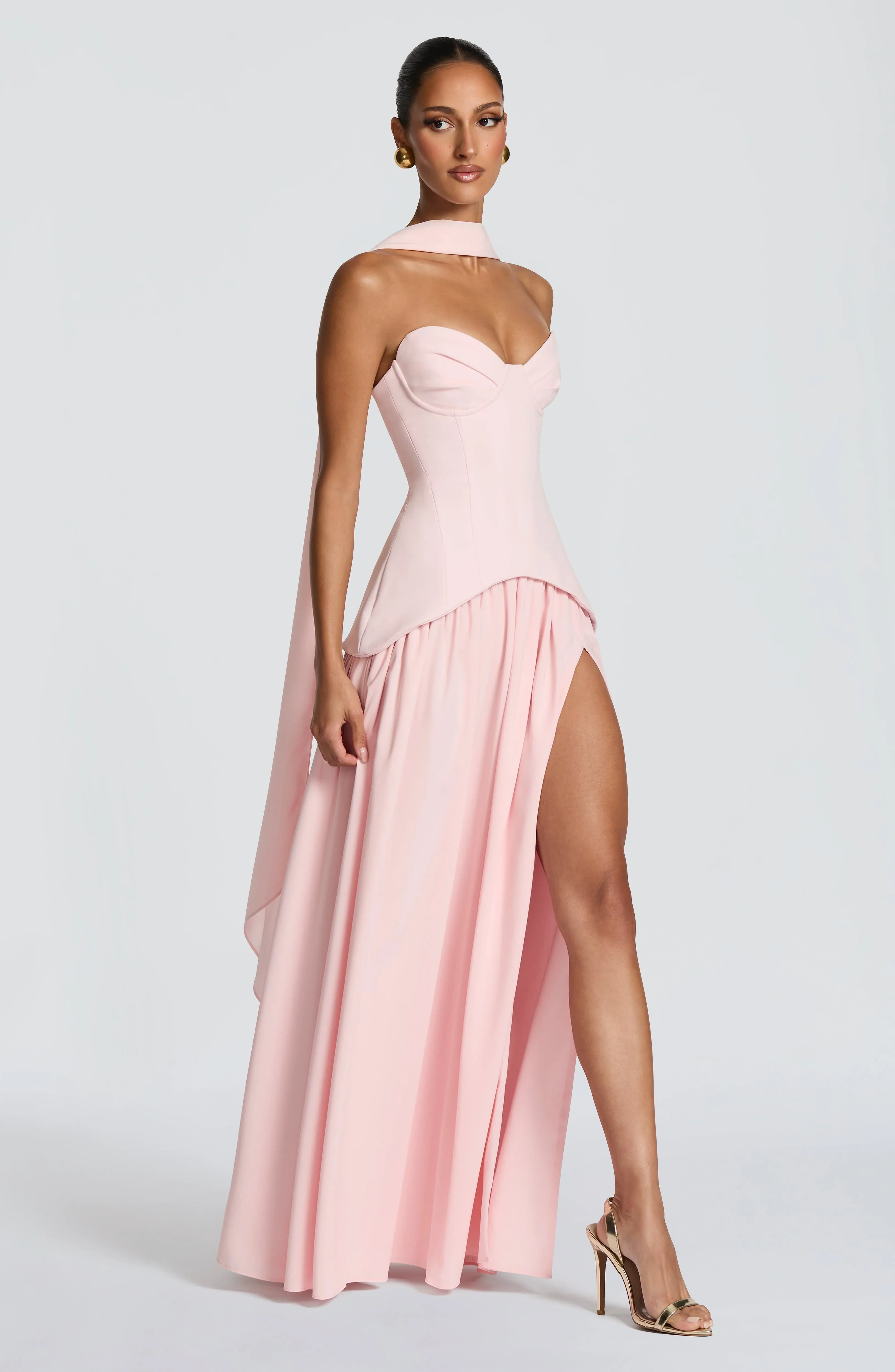 Vietta Maxi Dress - Blush