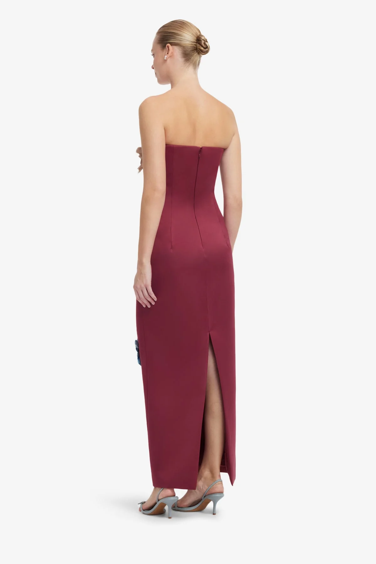 Rayna Embroidered Maxi Dress - Cosmos Print