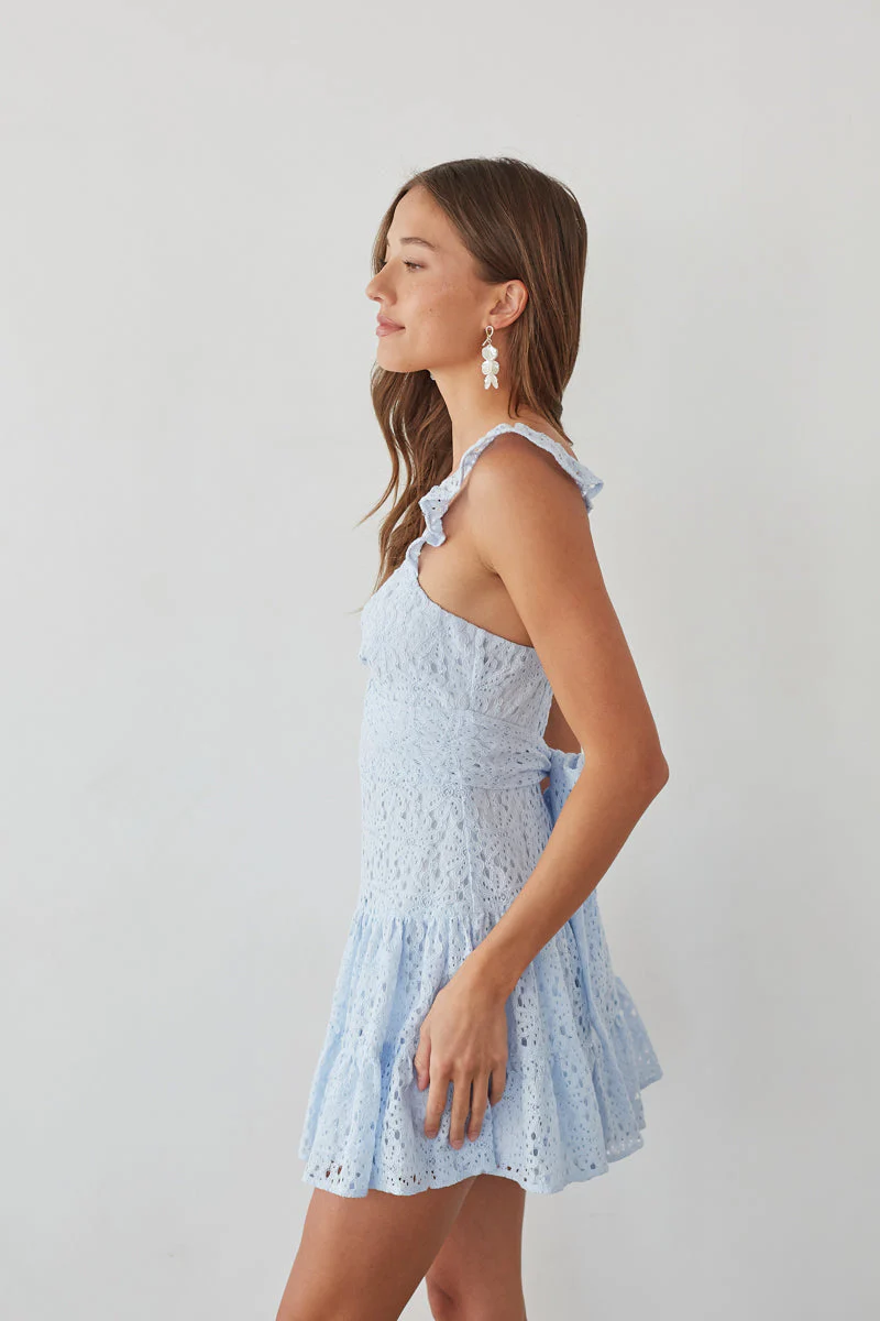Liliana Lace Mini Dress - luluinthesky