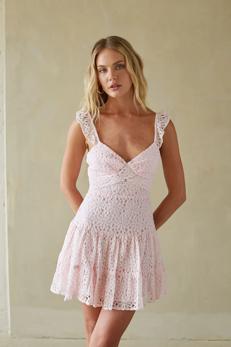 Liliana Lace Mini Dress