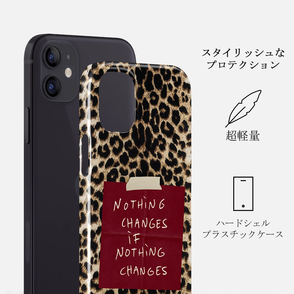 Nothing Changes - iPhone 12 Mini ケース