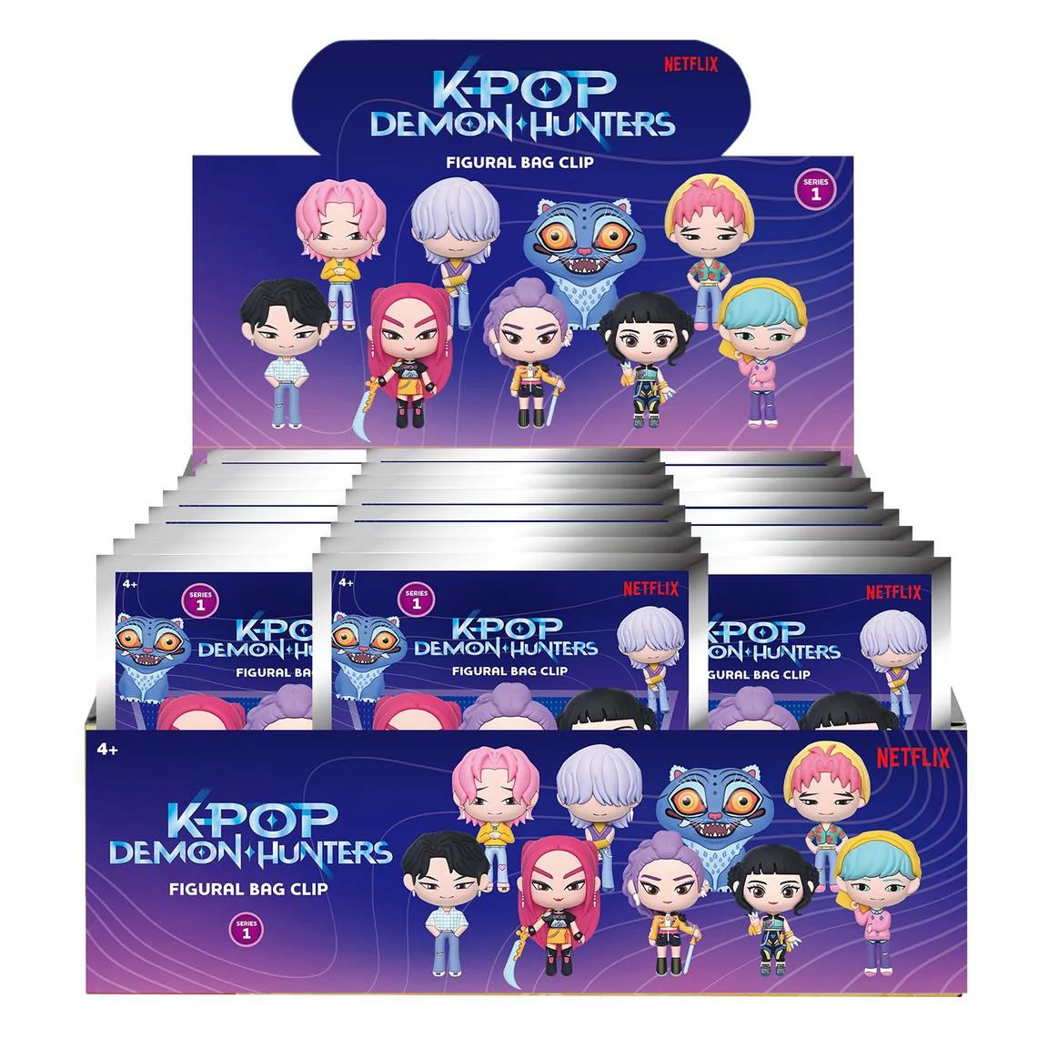 3D Anime: KPop Demon Hunter Series 1 Foam Bag Clip Blind Bag (1pc)