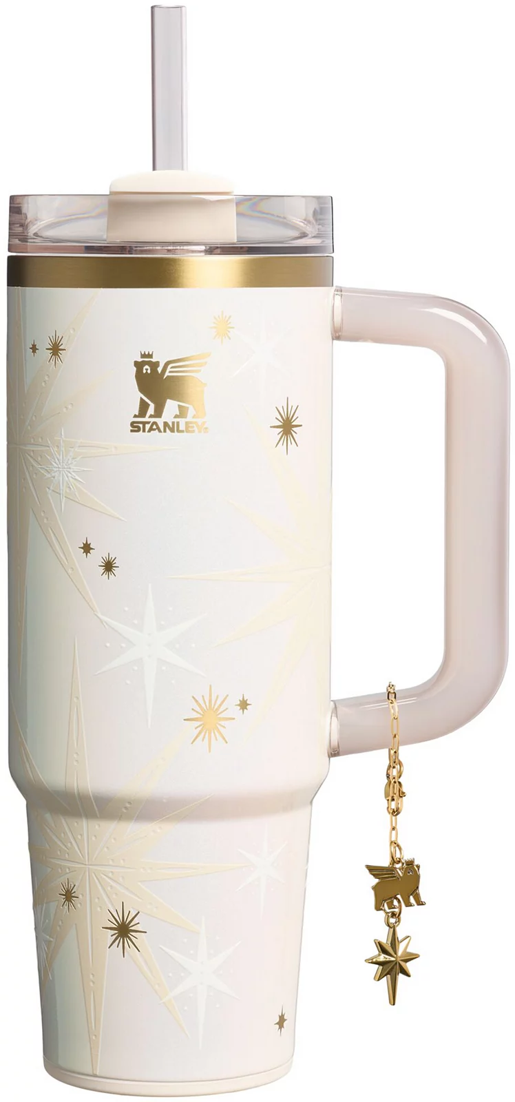 Stanley 30 oz. Quencher Luxe FlowState Tumbler - Starlight Shimmer - Starlight Shimmer