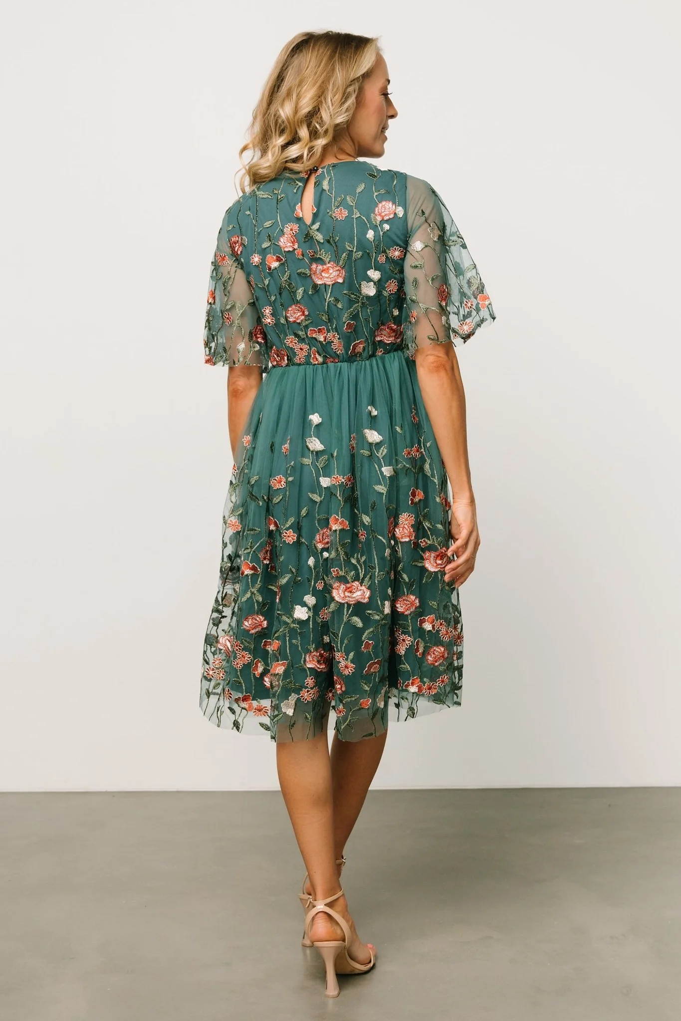 Duchess Tulle Dress | Jade Garden - luluinthesky