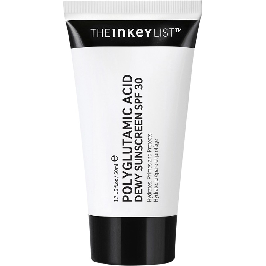 The INKEY List Krem z filtrem przeciwsłonecznym i ochronny Polyglutamic Acid Dewy Sunscreen SPF30