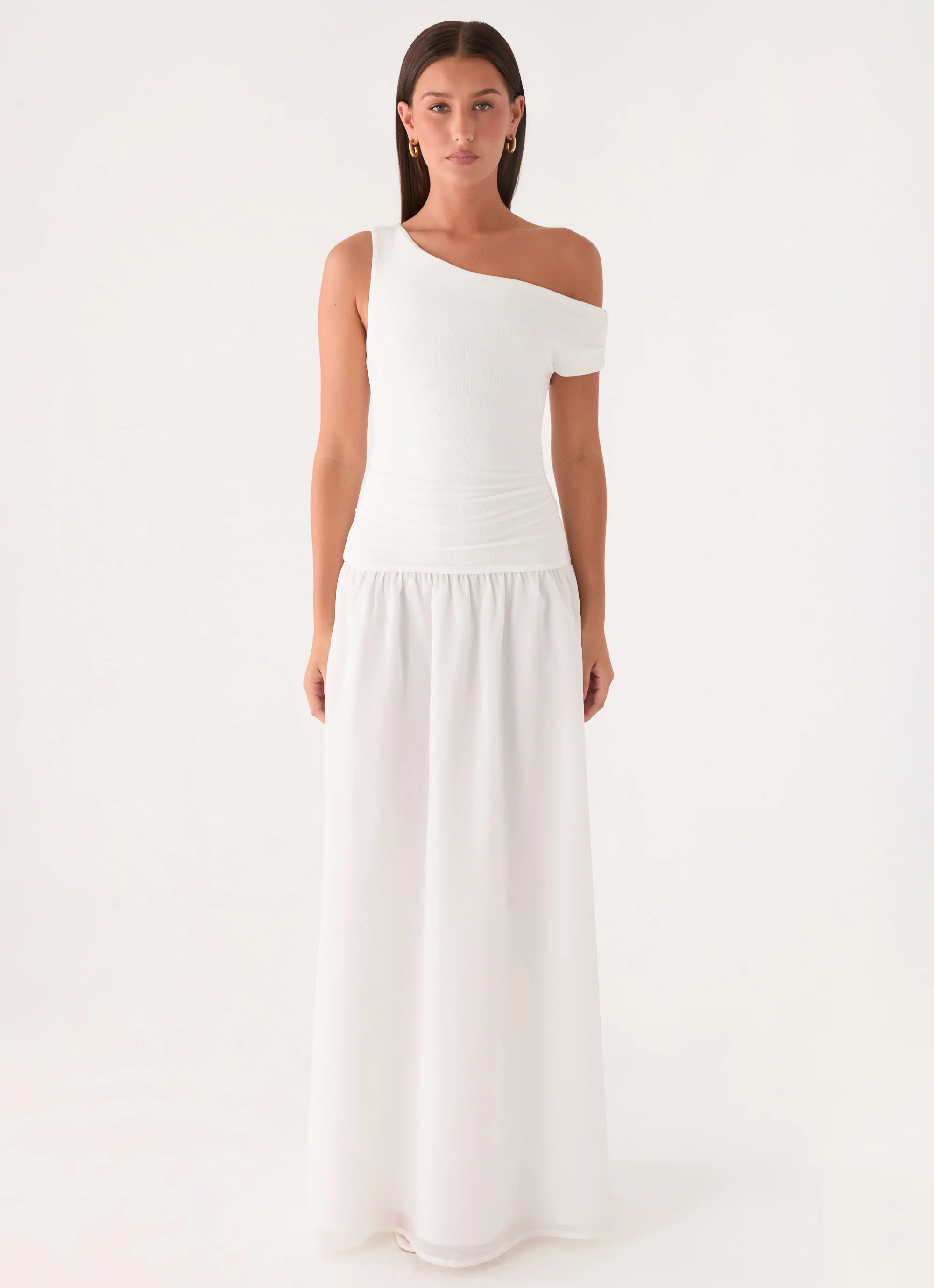 Liorae Maxi Dress - White