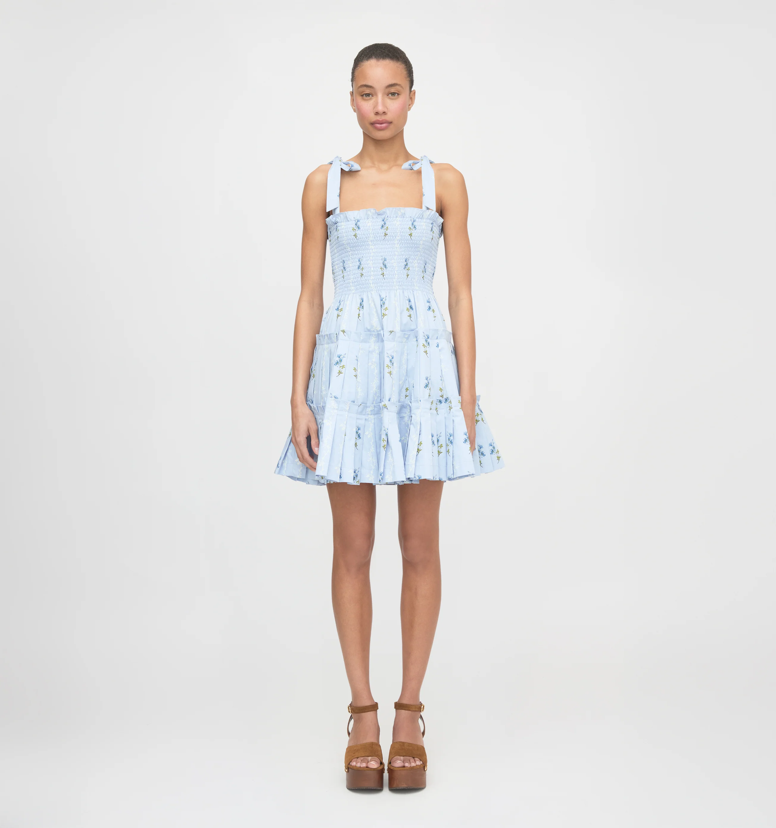The Ribbon Charlotte Nap Dress - Bluebell Waltz
