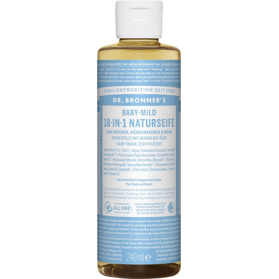 Dr. Bronner's Mydła w płynie Naturalne mydło dla dzieci 18 w 1