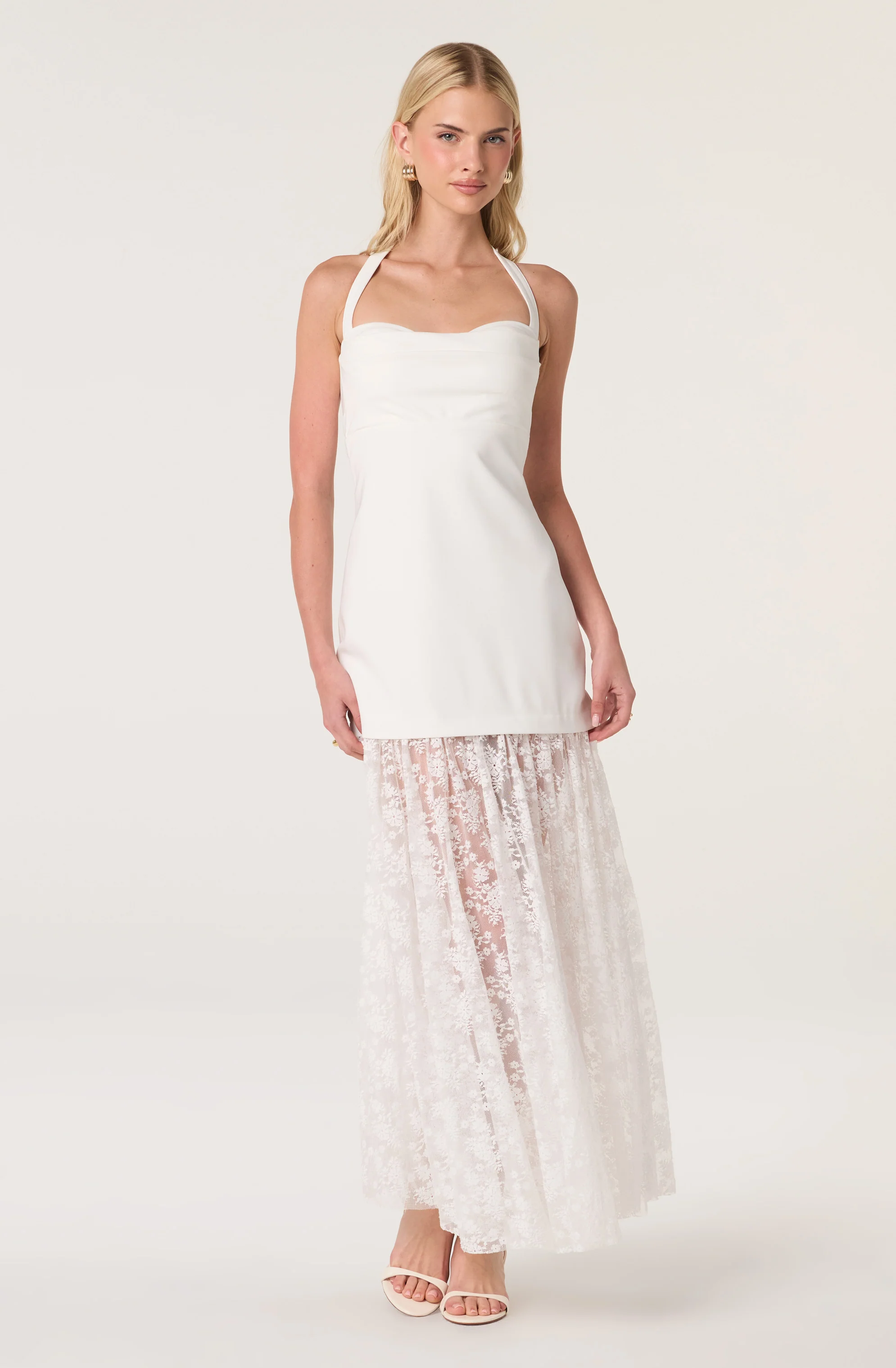 Mandy Halter Mixed Media Dress