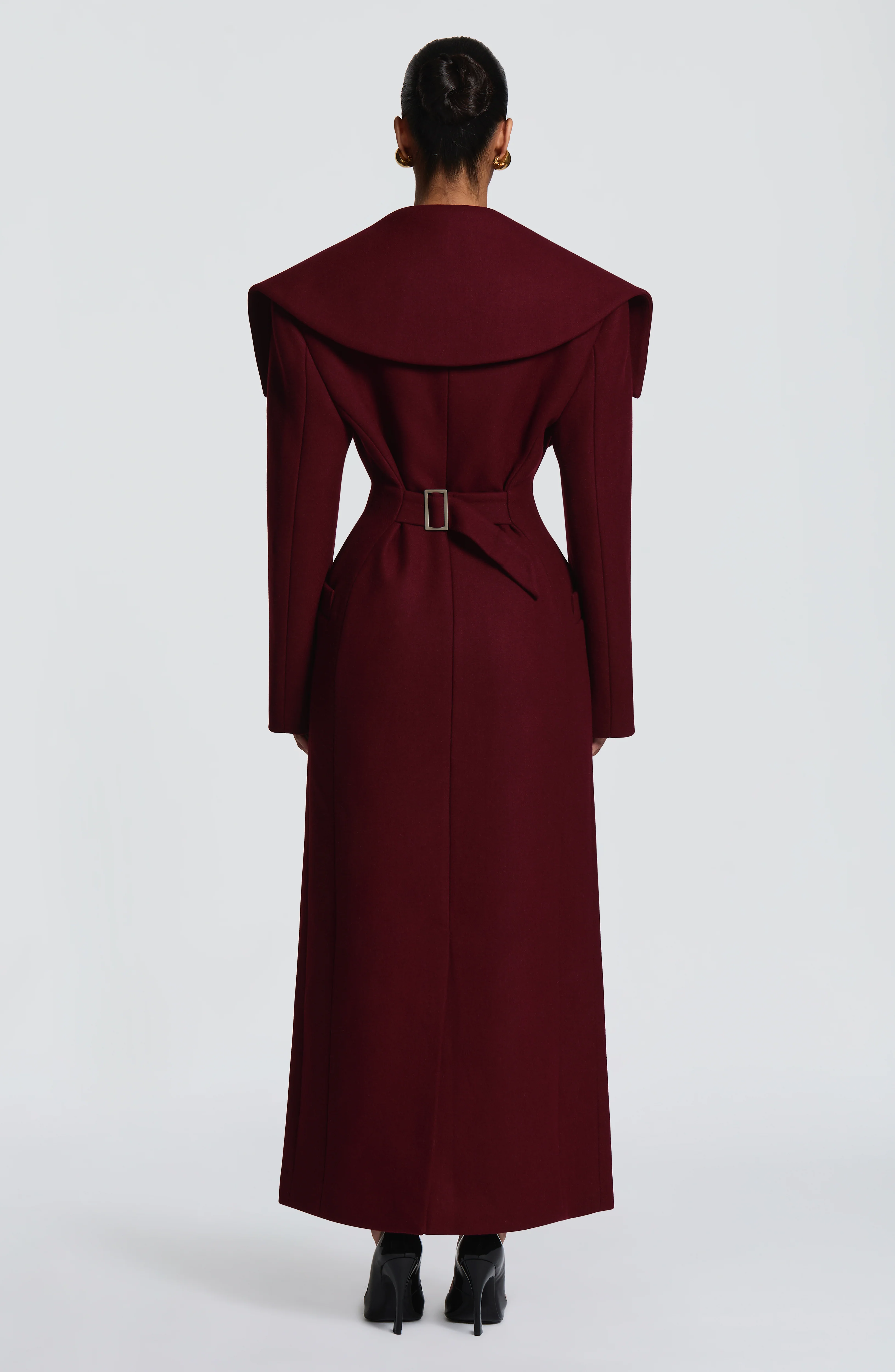 Calypso Coat - Burgundy