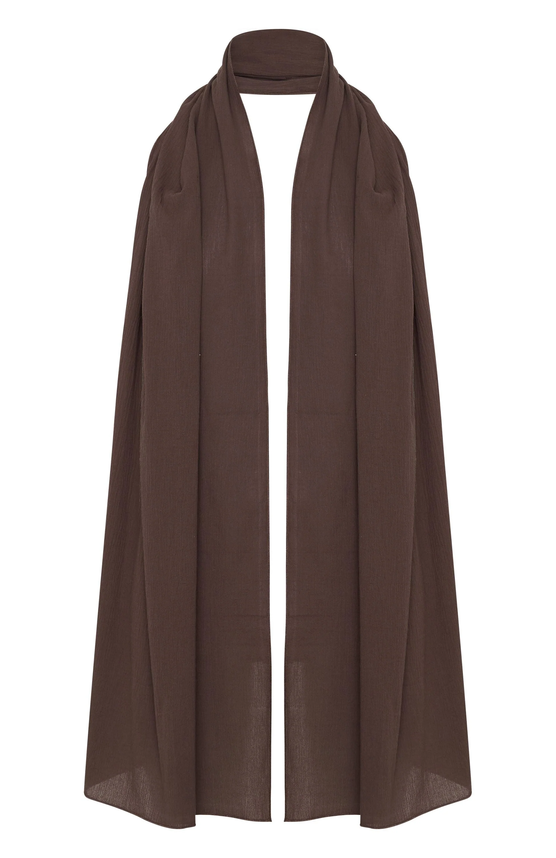 Coming Up Scarf Chocolate