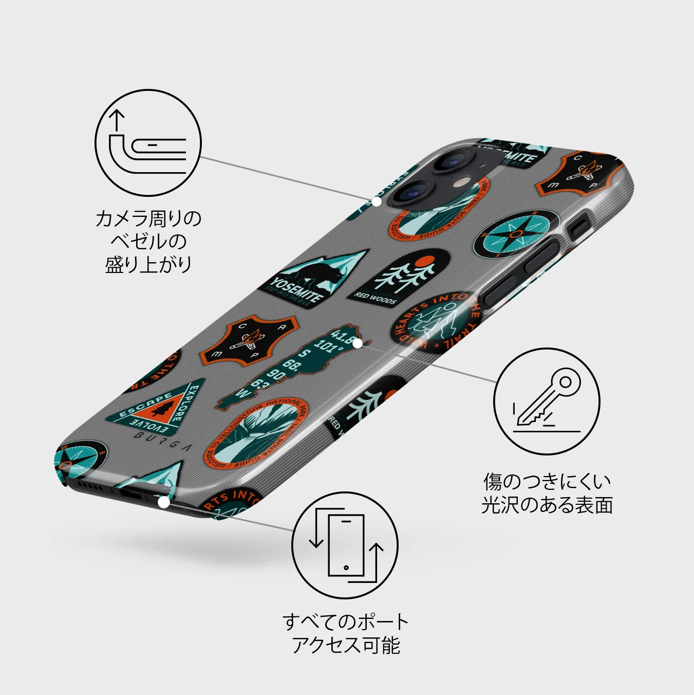 Basecamp - iPhone 12 Mini ケース